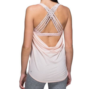 LULULEMON Wild Tank in pink (size small)
